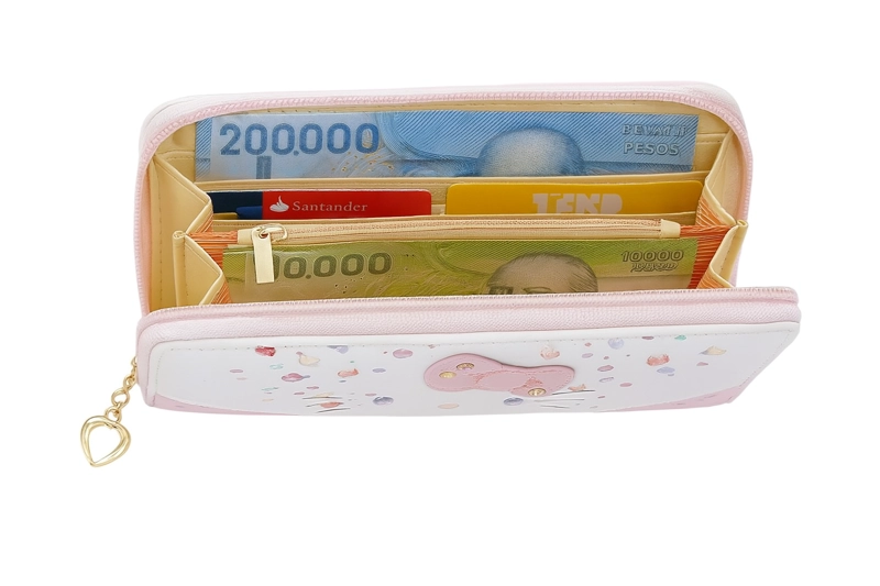 BILLETERA MONEDERO TARJETERO HELLO KITTY KAWWAII REGALO MUJER - 5