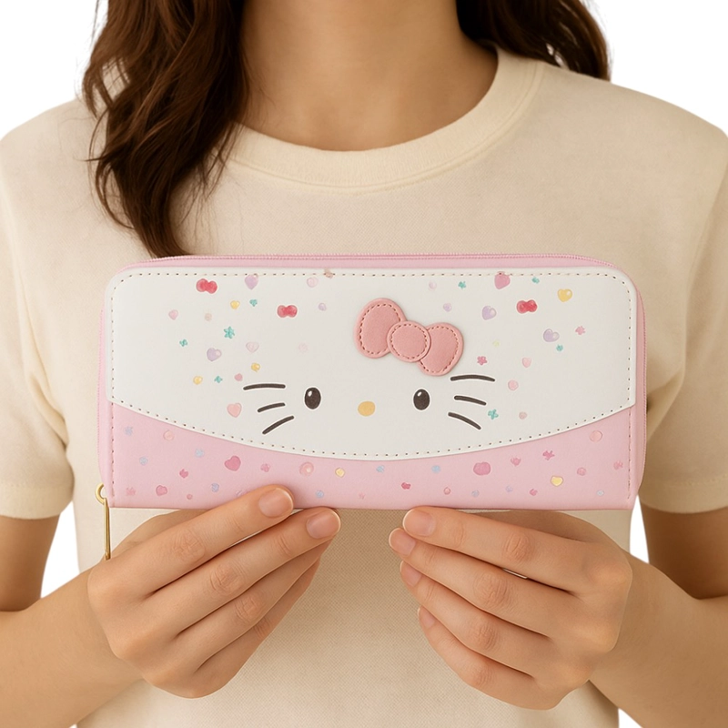 BILLETERA MONEDERO TARJETERO HELLO KITTY KAWWAII REGALO MUJER - 6