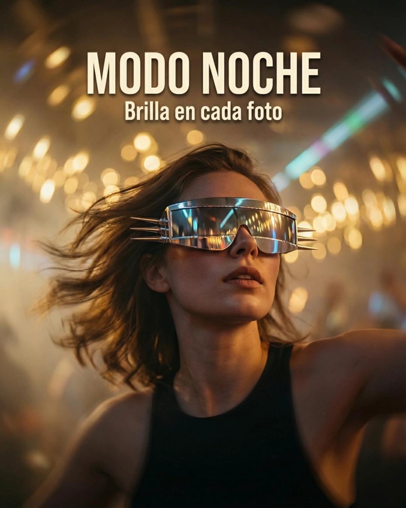 LENTES PREMIUM STEAMPUNK PARA FIESTAS REGGAETON METALEROS - PLATEADO - 7
