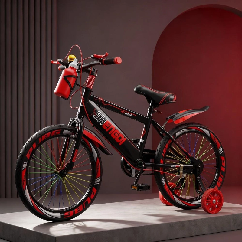 BICICLETA INFANTIL TURBOKID AROS NIÑO NIÑA RUEDA EQUILIBRIO - ROJO - 16' - 1