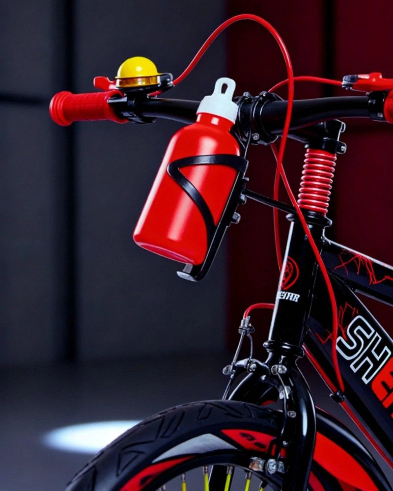 BICICLETA INFANTIL TURBOKID AROS NIÑO NIÑA RUEDA EQUILIBRIO - ROJO - 16' - 7