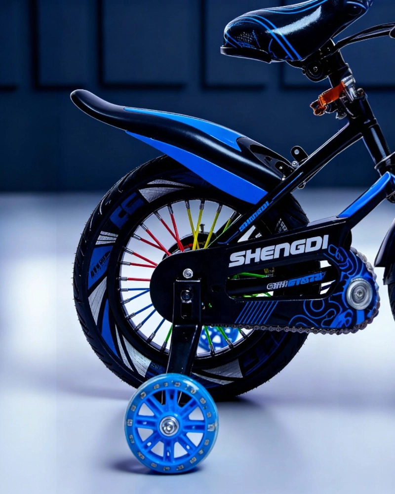 BICICLETA INFANTIL TURBOKID AROS NIÑO NIÑA RUEDA EQUILIBRIO - AZUL - 16' - 2