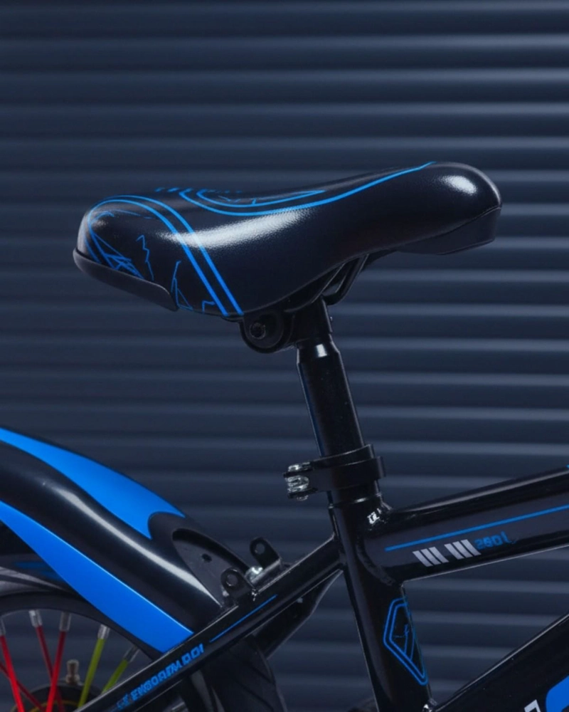 BICICLETA INFANTIL TURBOKID AROS NIÑO NIÑA RUEDA EQUILIBRIO - AZUL - 16' - 4