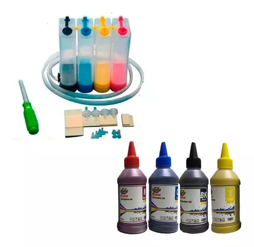 SISTEMA CONTINUO NEGRO CREAPRINT PARA HP FULL TINTA ENVIO GRATIS - 1