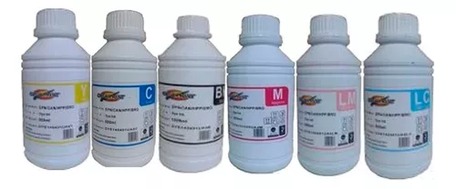 TINTA NEGRO 6 LITROS DYE KOREANA PARA EPSON L800 L805 L850 T50 - 1