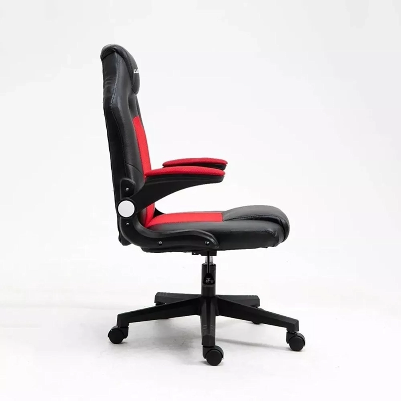 SILLA GAMER LVL MEDIUM UP EN COLOR ROJO Y EN COLOR NEGRO - 2