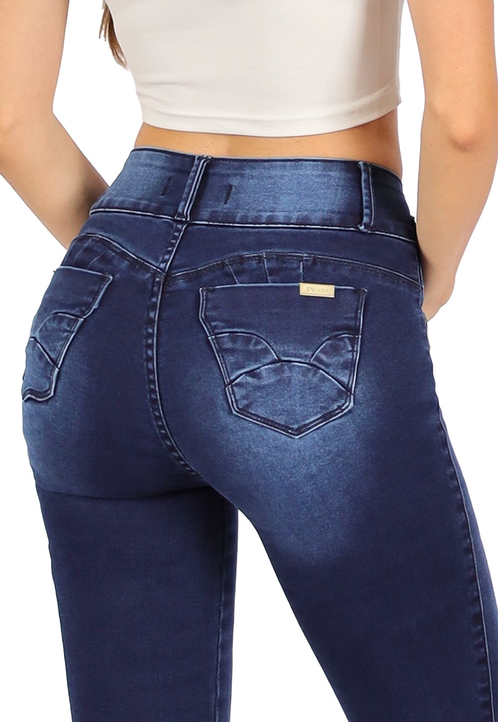 JEANS MUJER DIVINO JEANS AZUL ROMA I - 4