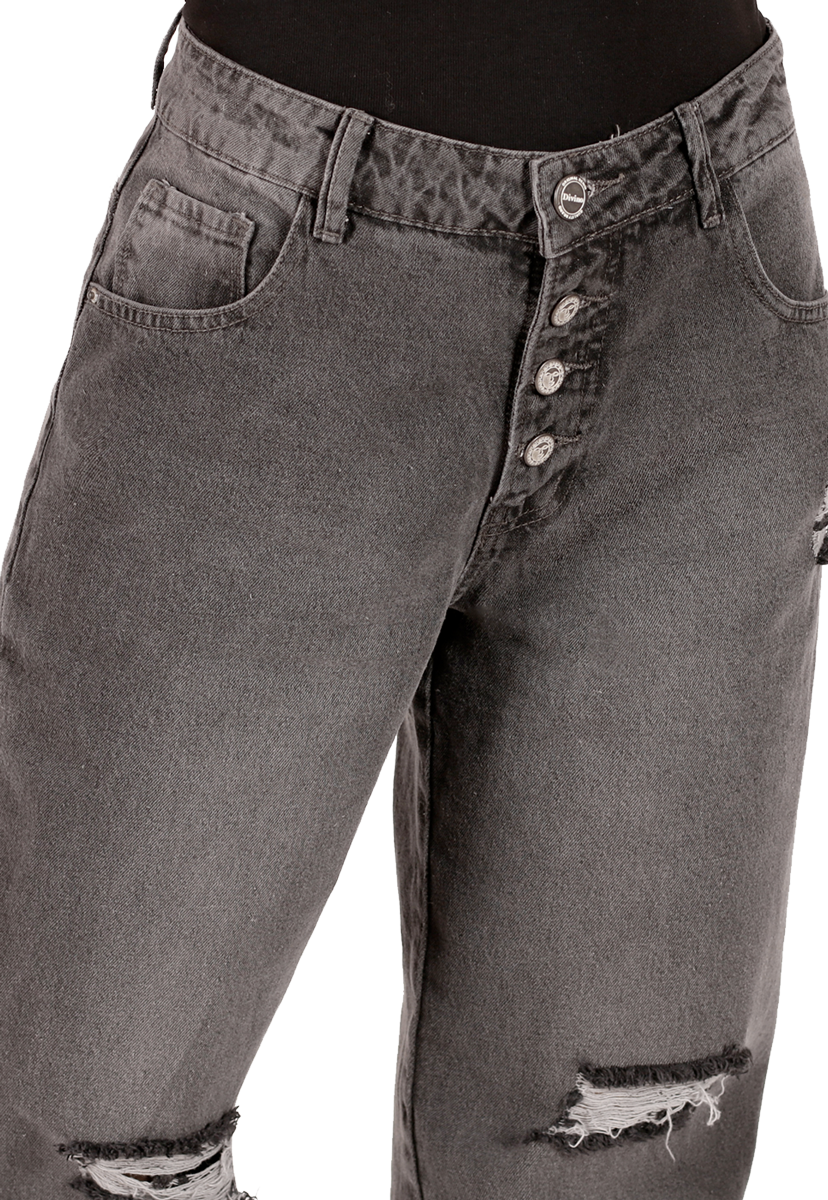 JEANS MUJER DIVINO JEANS GRIS PRATO IV DIVINO - 3
