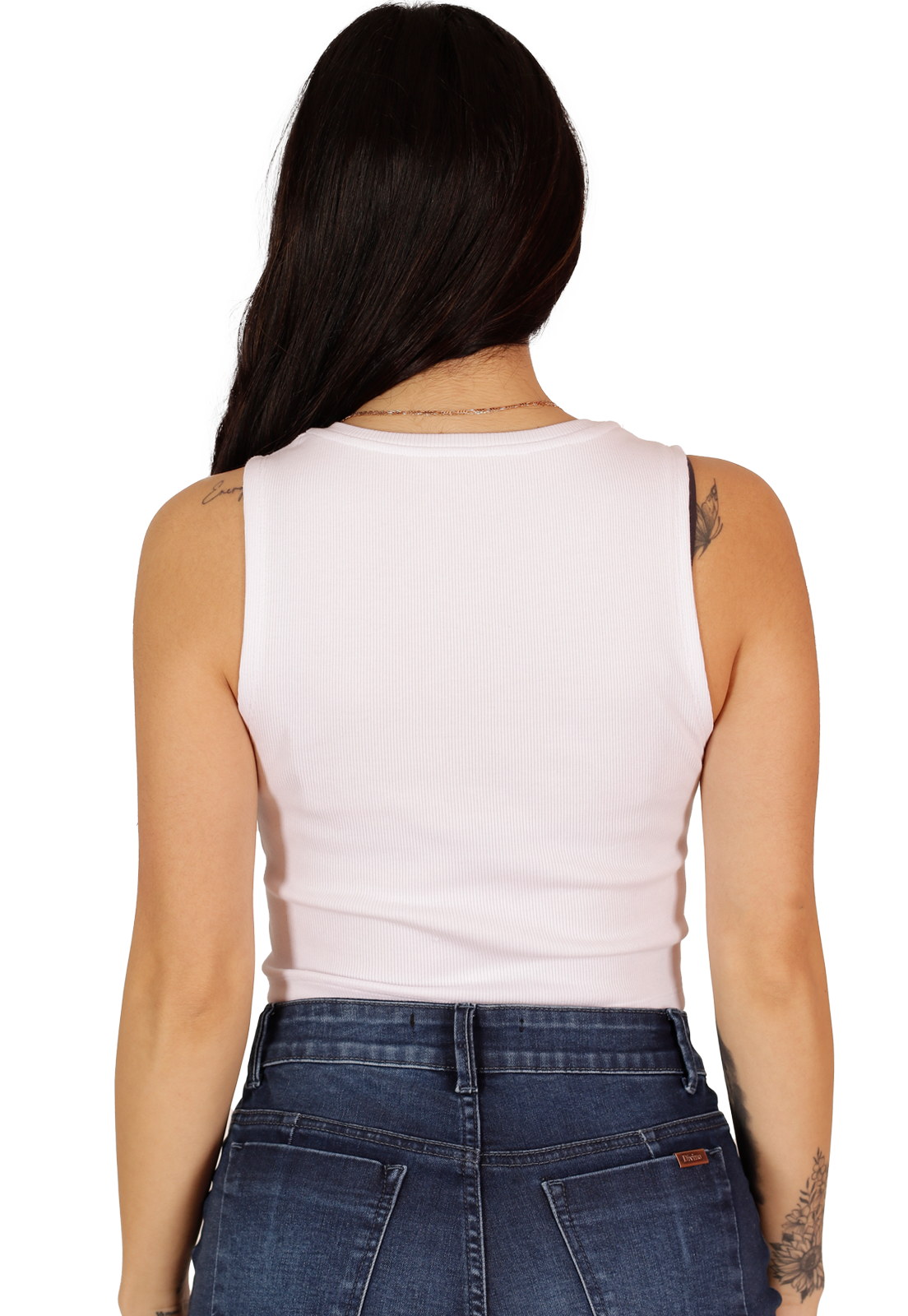 POLERA LIZA I BLANCA DIVINO JEANS - 3