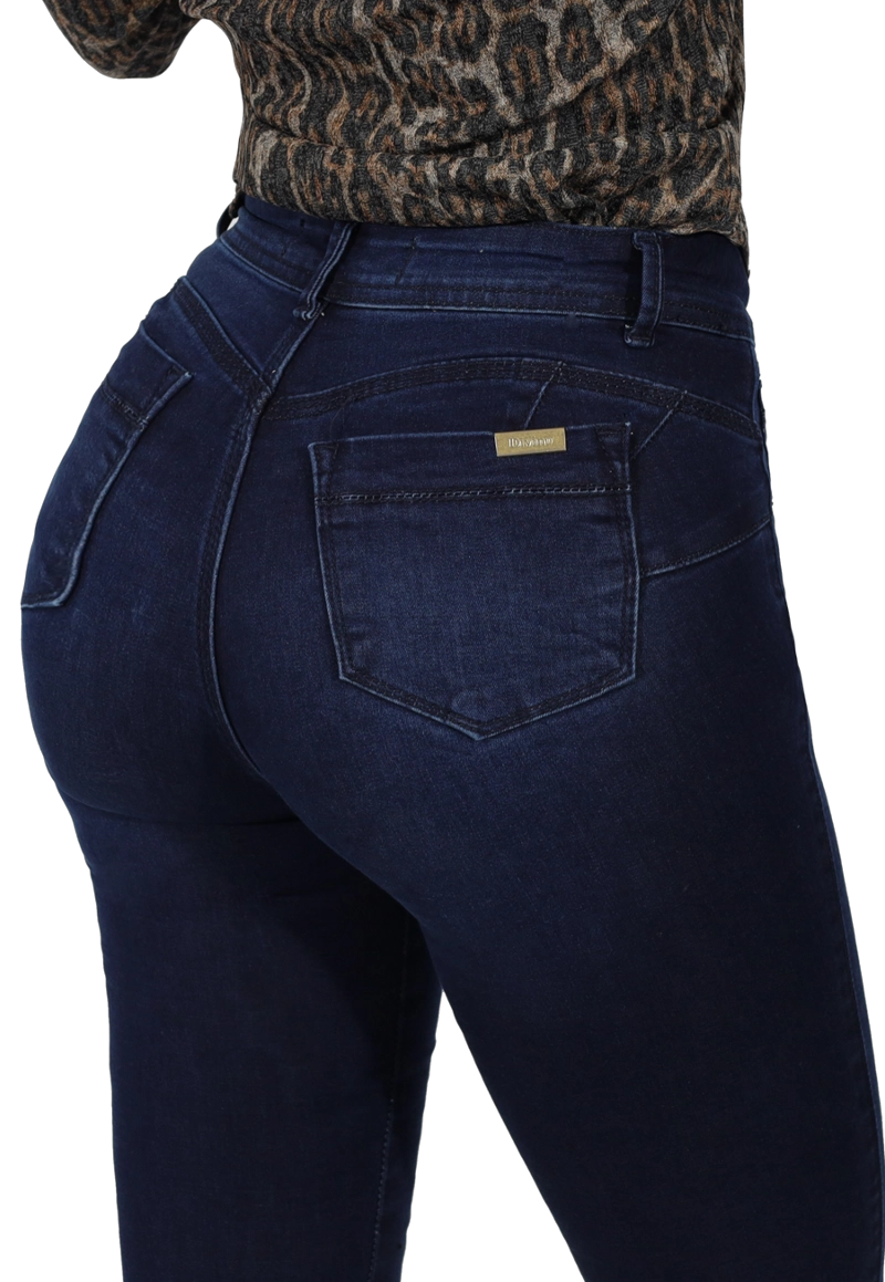 JEANS MUJER DIVINO JEANS AZUL SENA I - 4