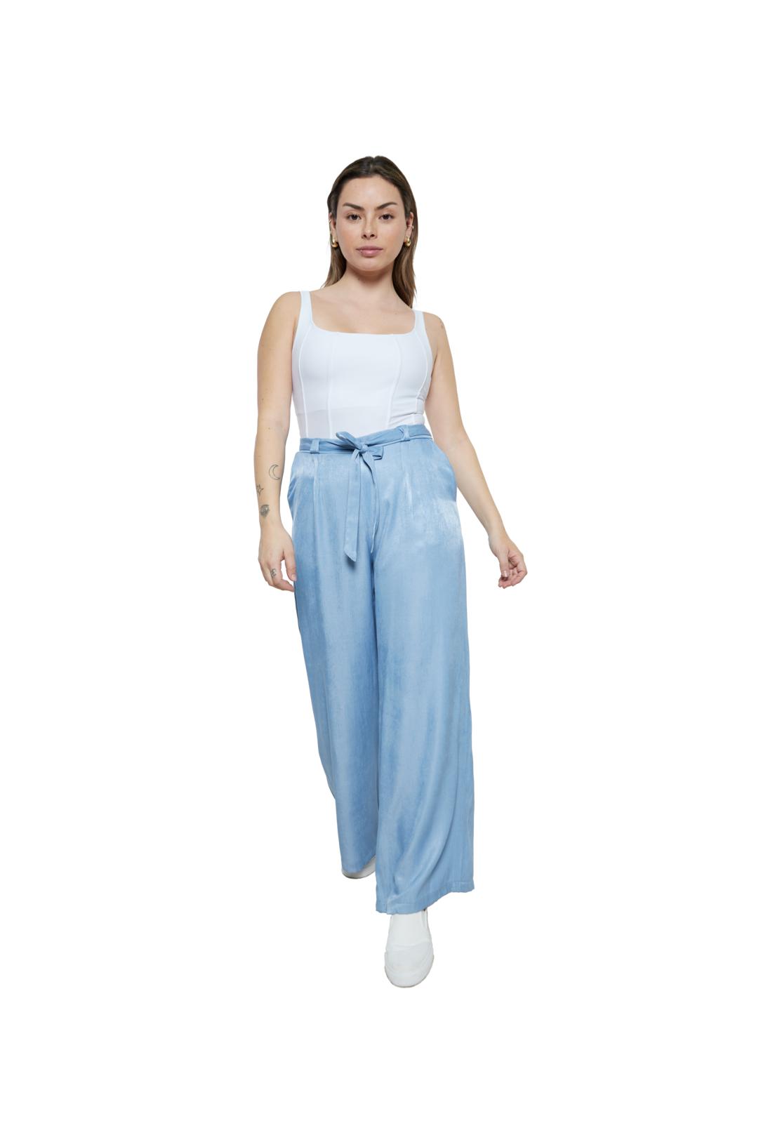 JEANS ALGODÓN MUJER DIVINO JEANS CELESTE MAGDALENA - 1