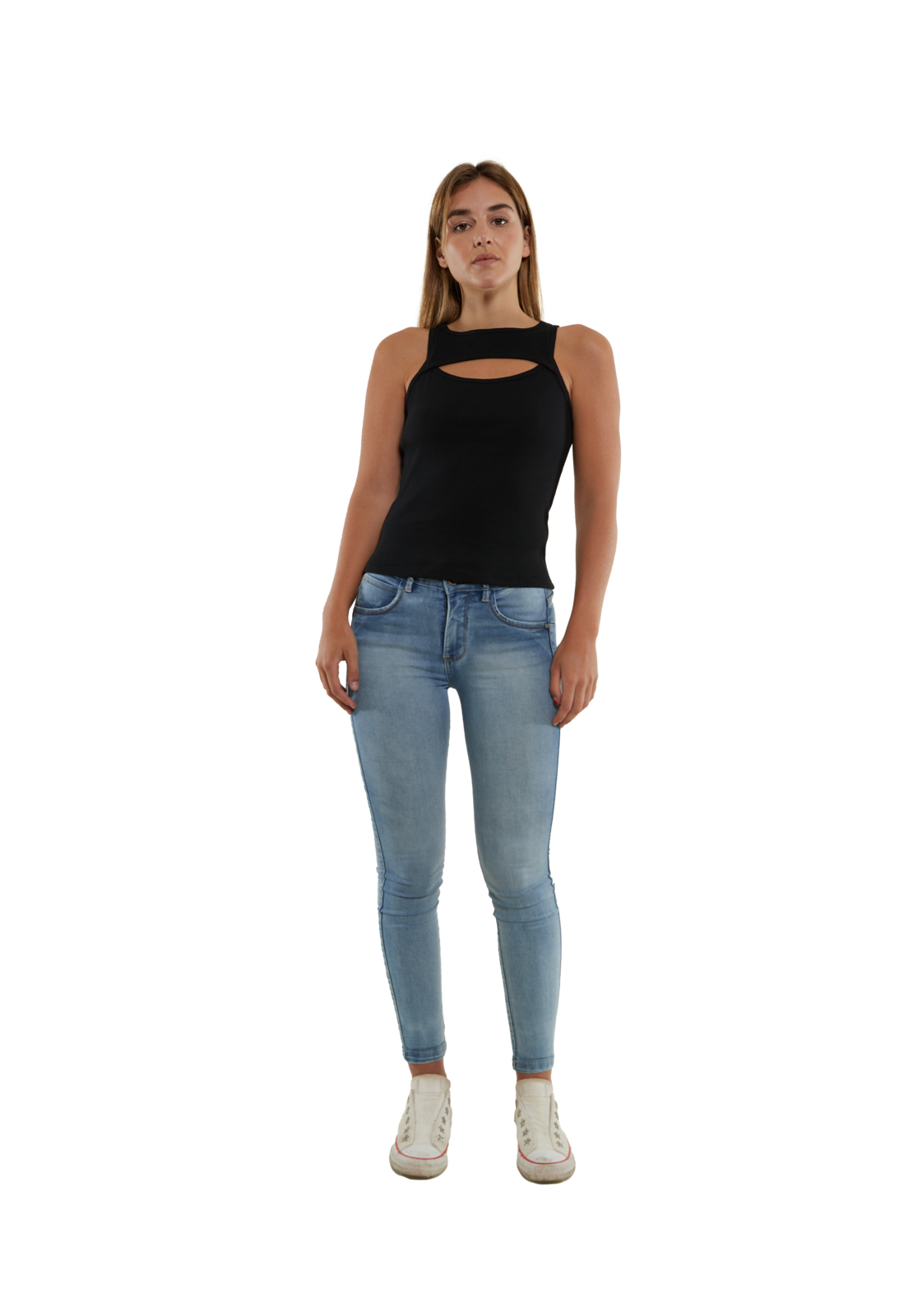 POLERA MOSCOVA I NEGRA DIVINO JEANS - 1