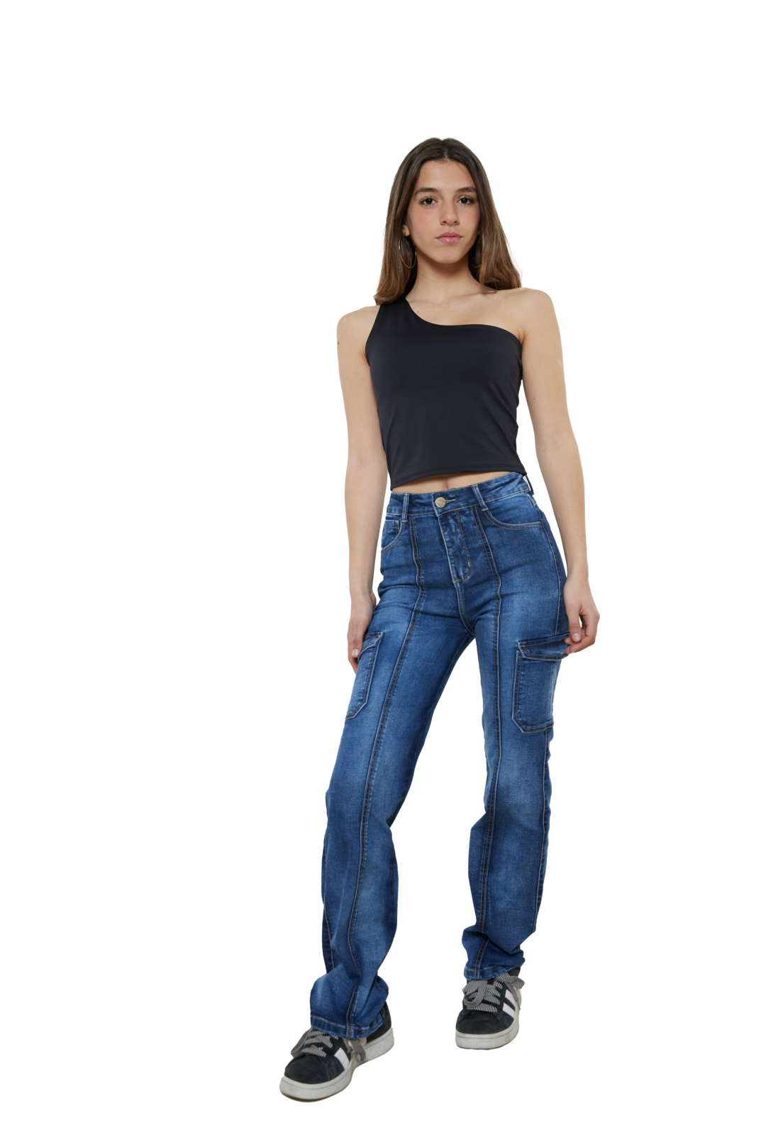 POLERA MICHIGAN I NEGRA DIVINO JEANS - 1