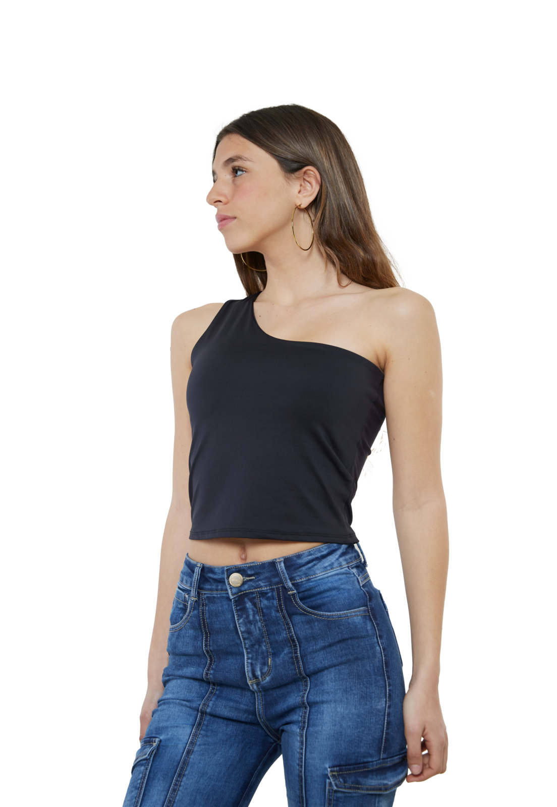 POLERA MICHIGAN I NEGRA DIVINO JEANS - 2