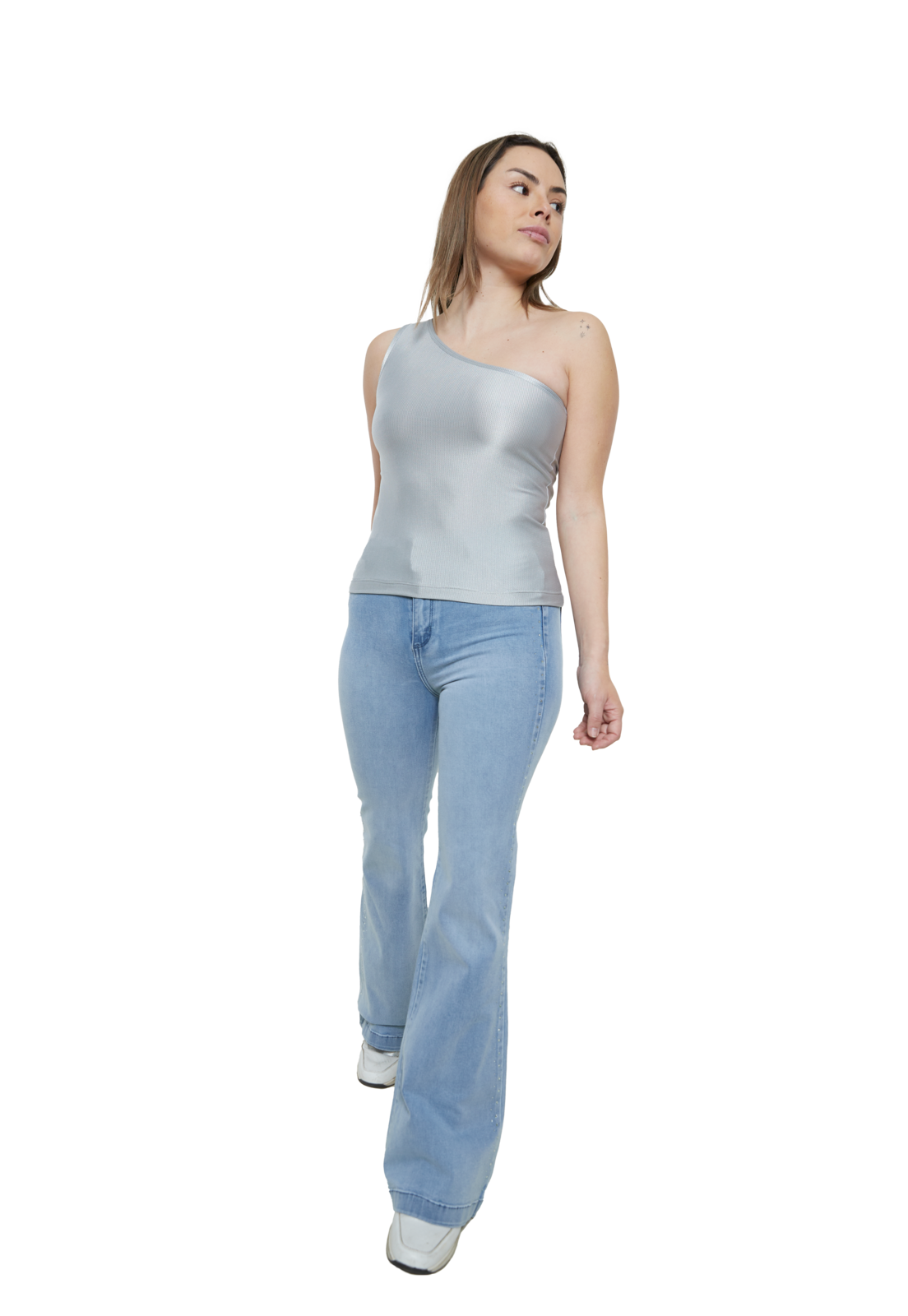POLERA PURUS PLATA DIVINO JEANS - 1