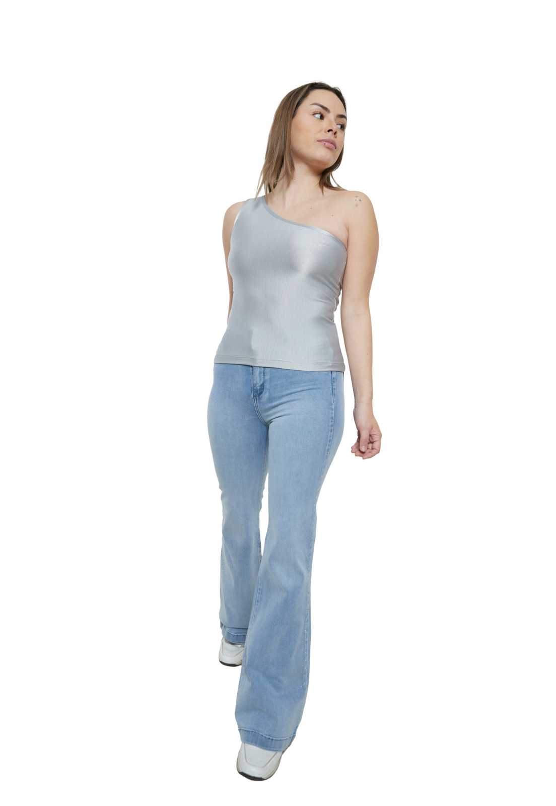 POLERA PURUS PLATA DIVINO JEANS - 1