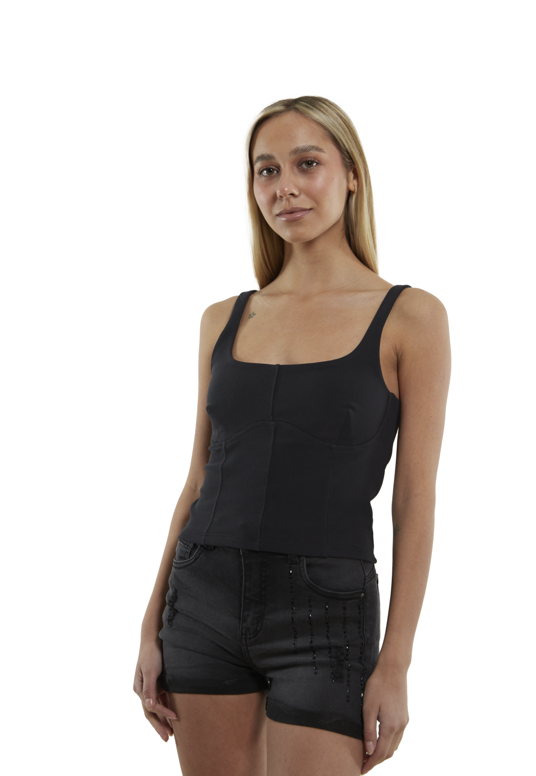 POLERA MISURI NEGRA DIVINO JEANS - 2