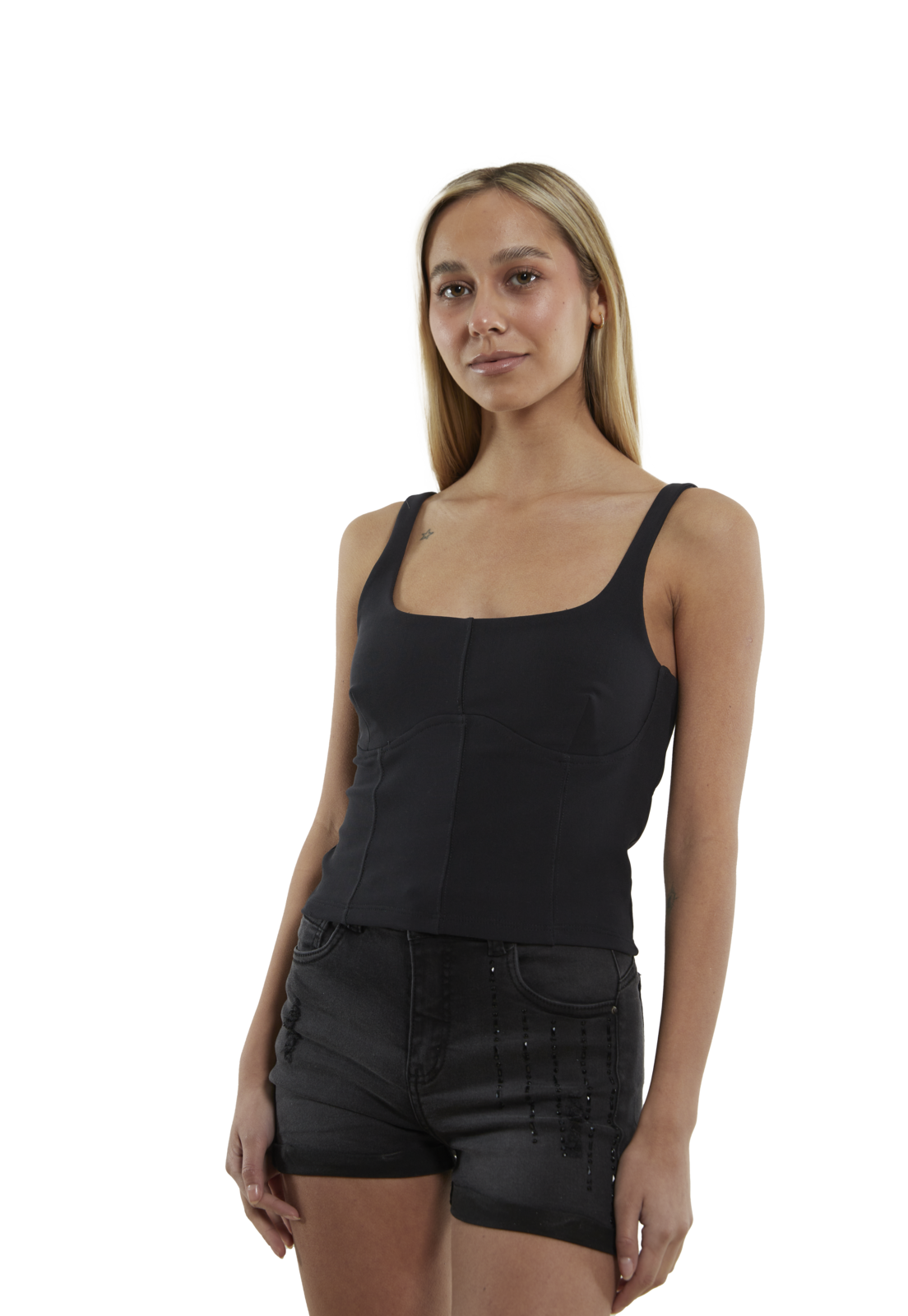 POLERA MISURI NEGRA DIVINO JEANS - 2