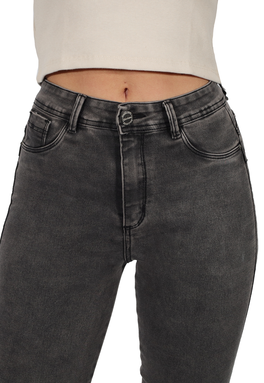 JEANS ALGODÓN MUJER DIVINO JEANS GRIS SENA IV - 3