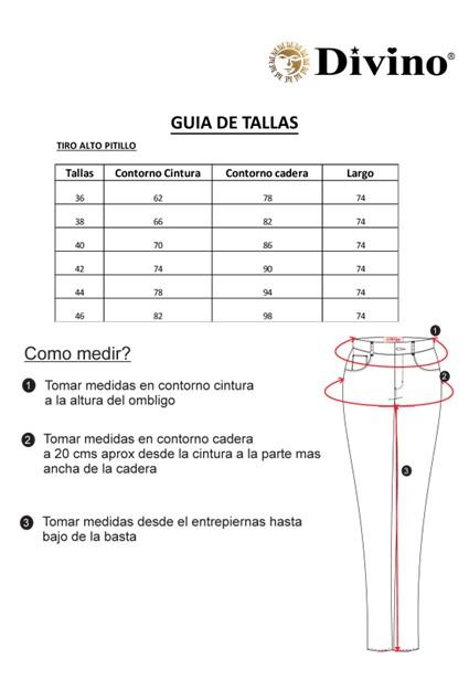 JEANS ALGODÓN MUJER DIVINO JEANS GRIS SENA IV - 5