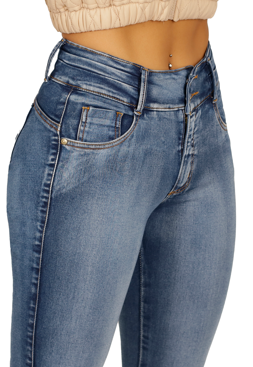JEANS WENDY II AZUL MEDIO DIVINO JEANS - 3