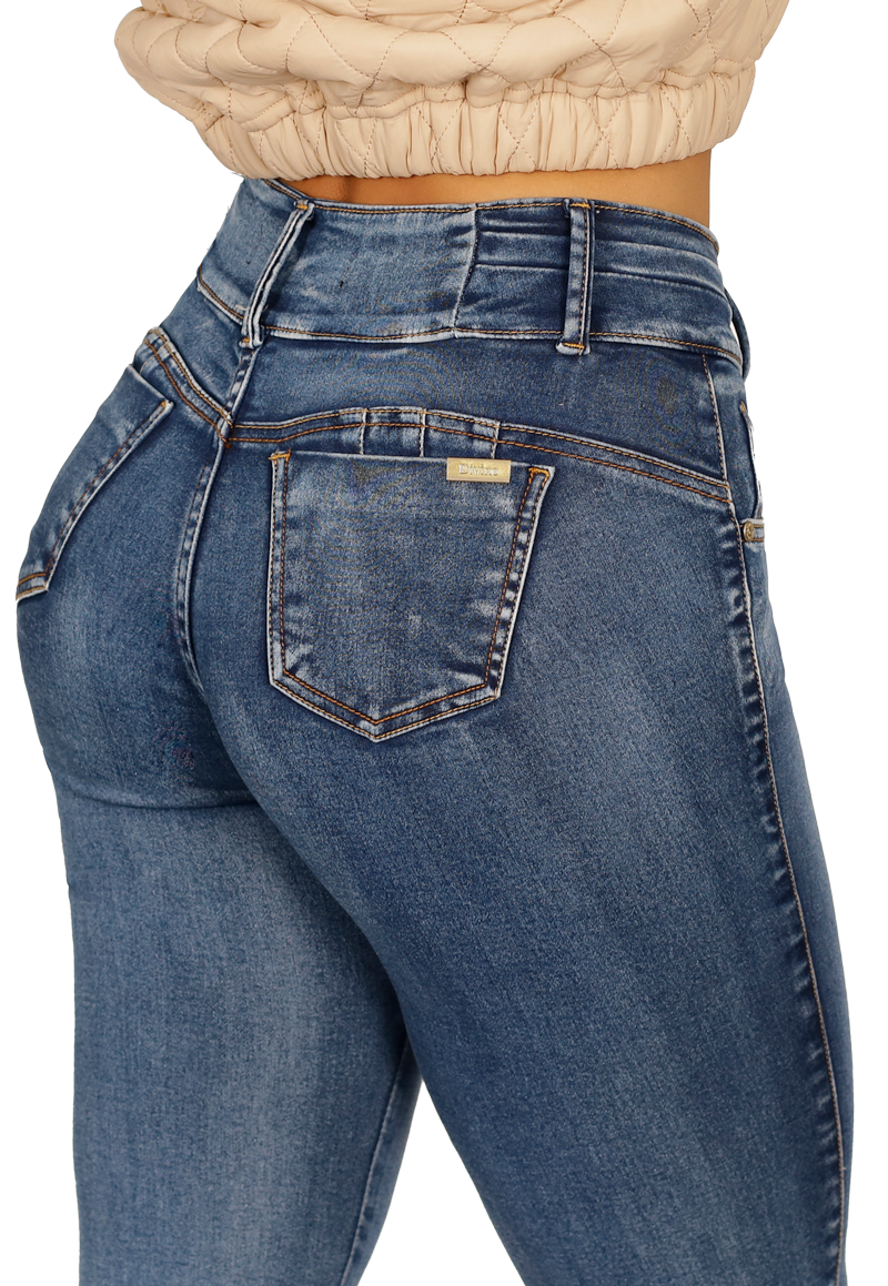 JEANS WENDY II AZUL MEDIO DIVINO JEANS - 4