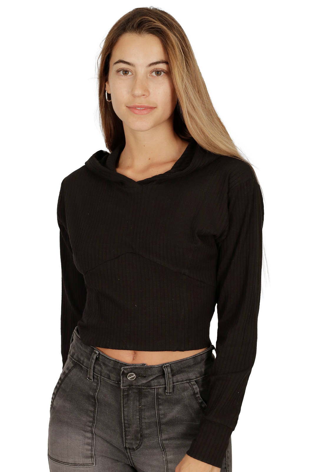 POLERÓN ANAIS I NEGRO DIVINO JEANS - 1