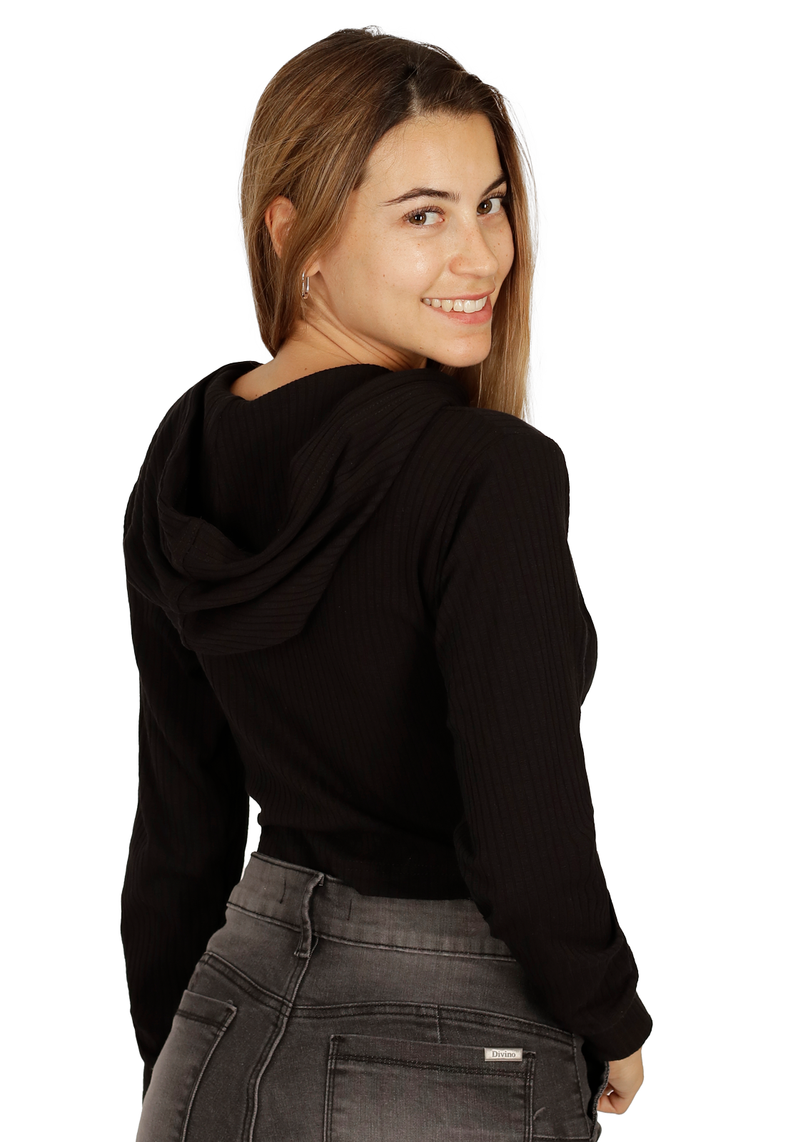 POLERÓN ANAIS I NEGRO DIVINO JEANS - 2
