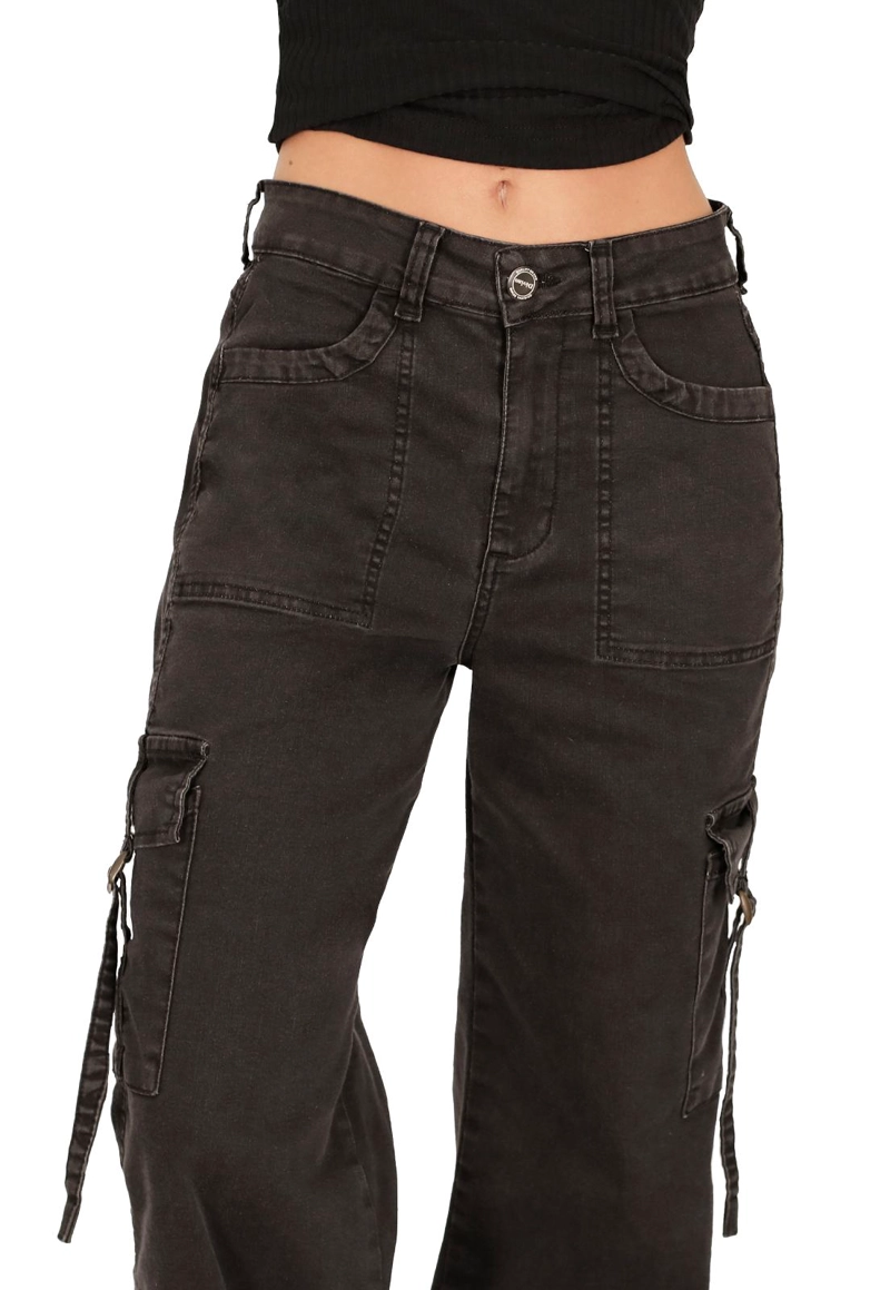 JEANS ALGODÓN FLARE MUJER DIVINO JEANS AZUL BRENDA I - 3