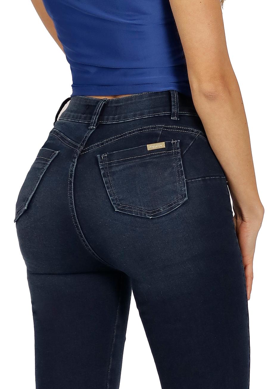 JEANS ALGODÓN MUJER DIVINO JEANS AZUL CARLA I - 4