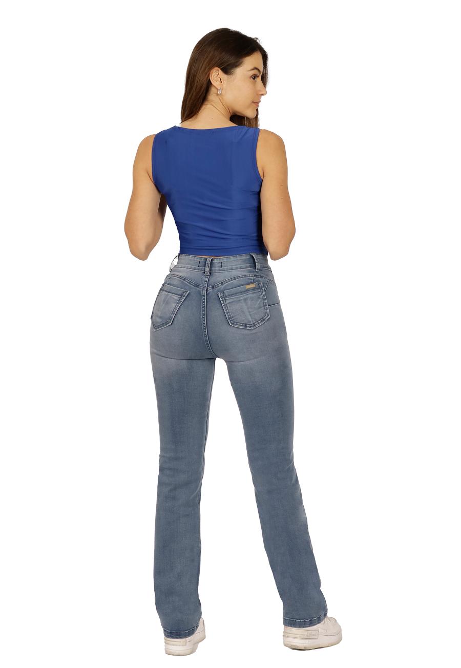 JEANS ALGODÓN MUJER DIVINO JEANS CELESTE CARLA II - 2