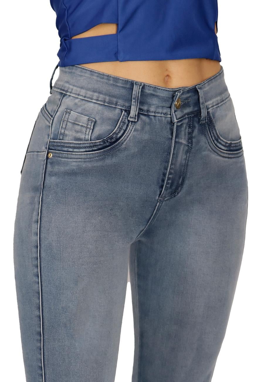 JEANS ALGODÓN MUJER DIVINO JEANS CELESTE CARLA II - 3