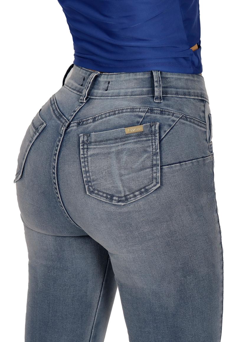 JEANS ALGODÓN MUJER DIVINO JEANS CELESTE CARLA II - 4