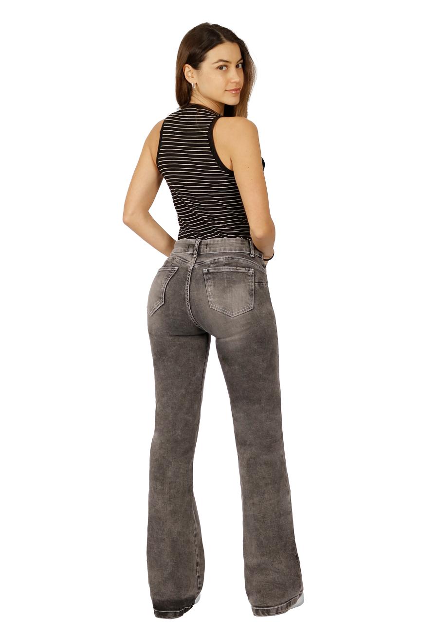 JEANS ALGODÓN MUJER DIVINO JEANS GRIS BRENDA II - 2