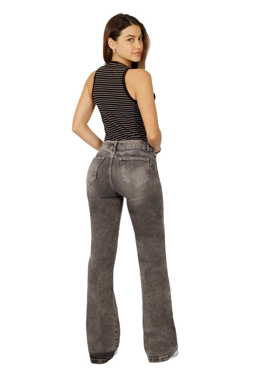 JEANS ALGODÓN MUJER DIVINO JEANS GRIS BRENDA II - 2