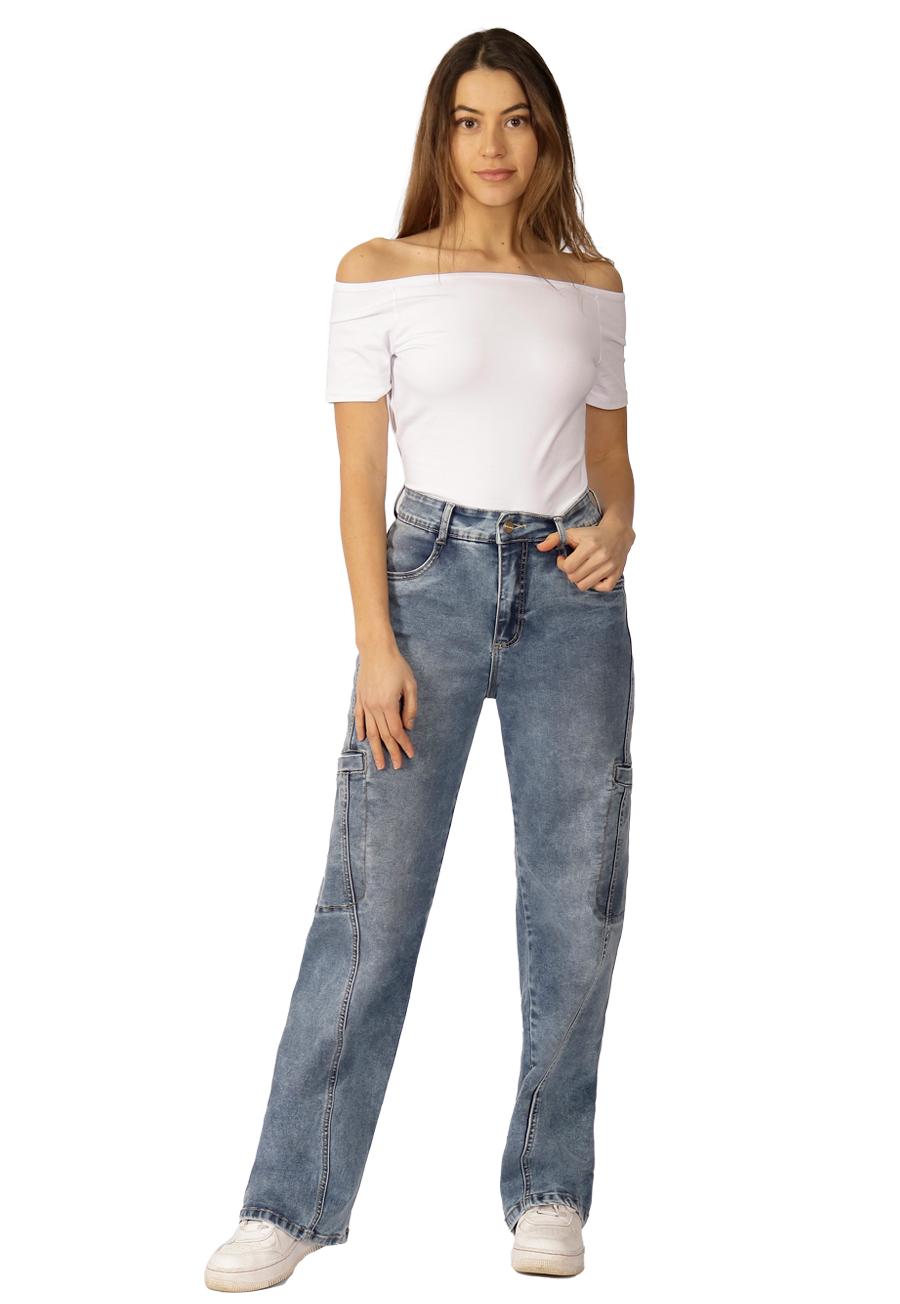 JEANS JULIETA I AZUL DIVINO JEANS - 1