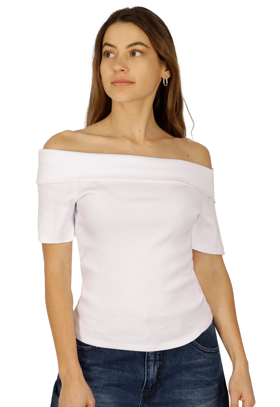 POLERA KIARA II BLANCO DIVINO JEANS - 1