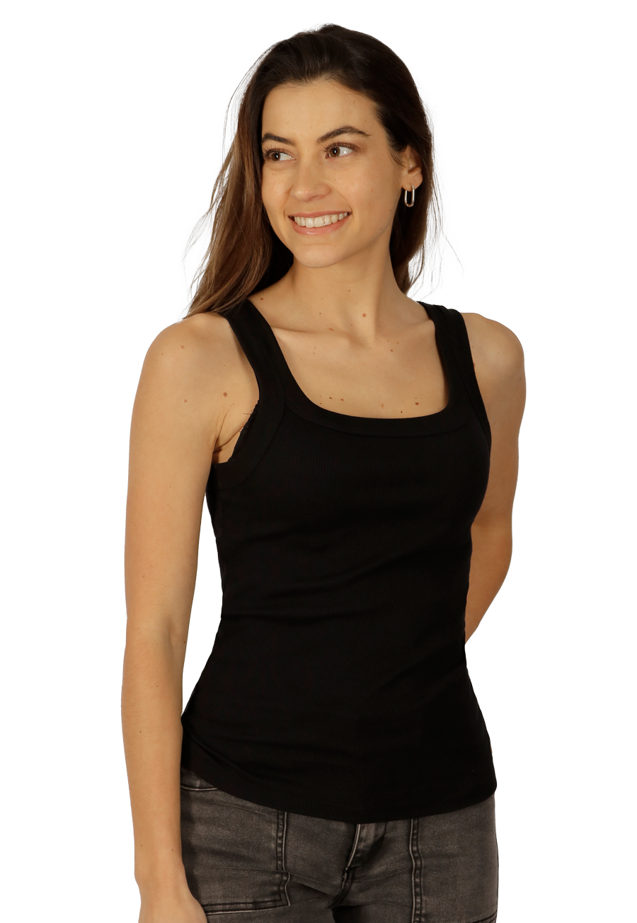 POLERA FEFA I NEGRA DIVINO JEANS - 1