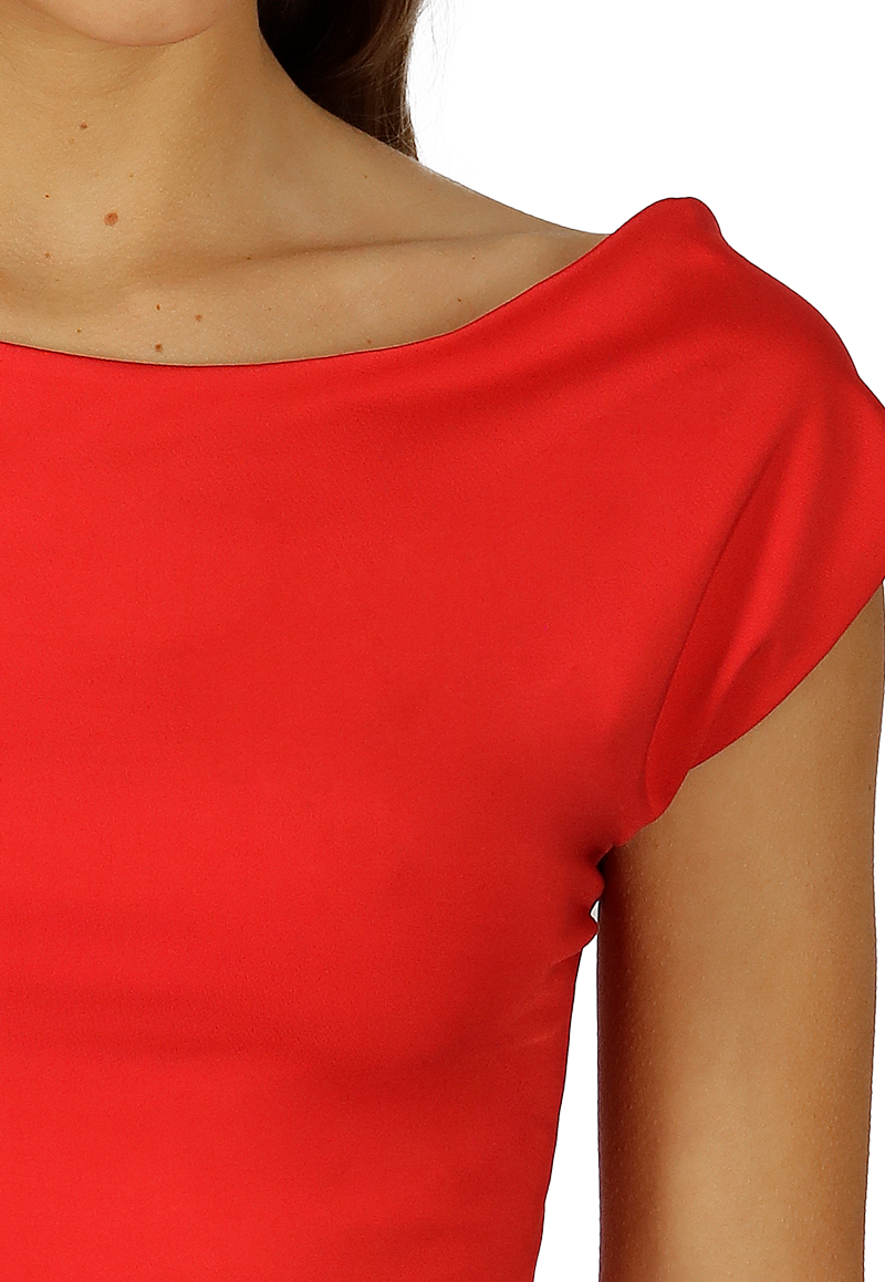 POLERA GRETA II ROJA DIVINO JEANS - 3