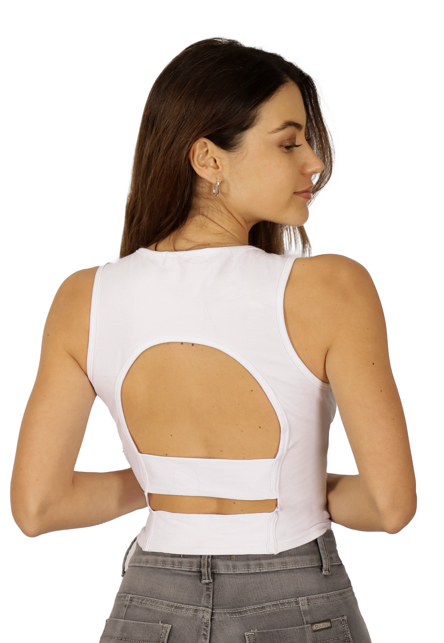 POLERA ZOE II BLANCA DIVINO JEANS - 2