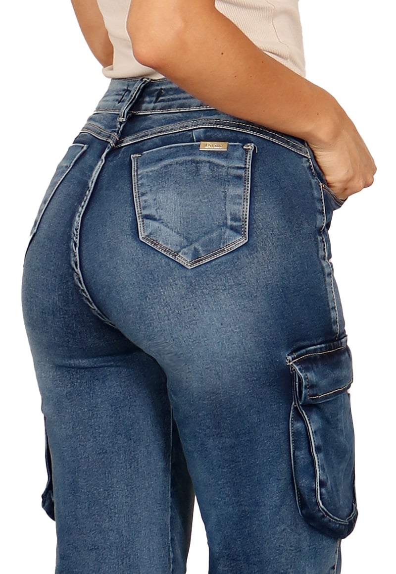 JEANS CRISTAL I AZUL DIVINO JEANS - 4