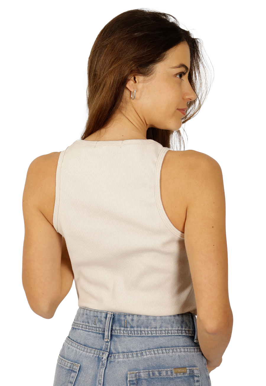 POLERA BYORK IX BEIGE DIVINO JEANS - 2