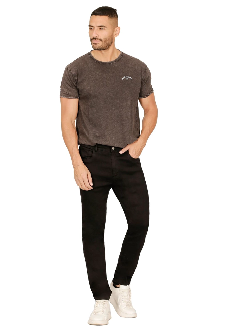 JEANS HAZARD NEGRO PEROE - 1