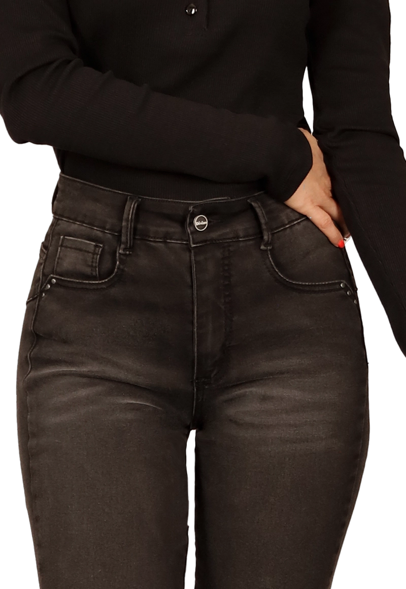 JEANS HILARY II NEGRO DIVINO JEANS - 3