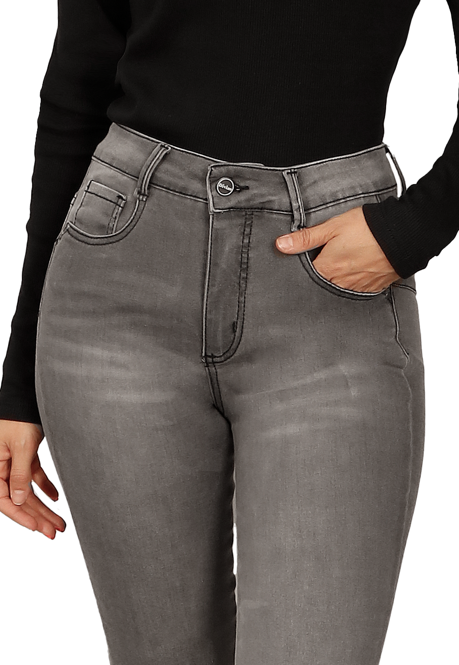 JEANS HILARY III GRIS DIVINO JEANS - 3
