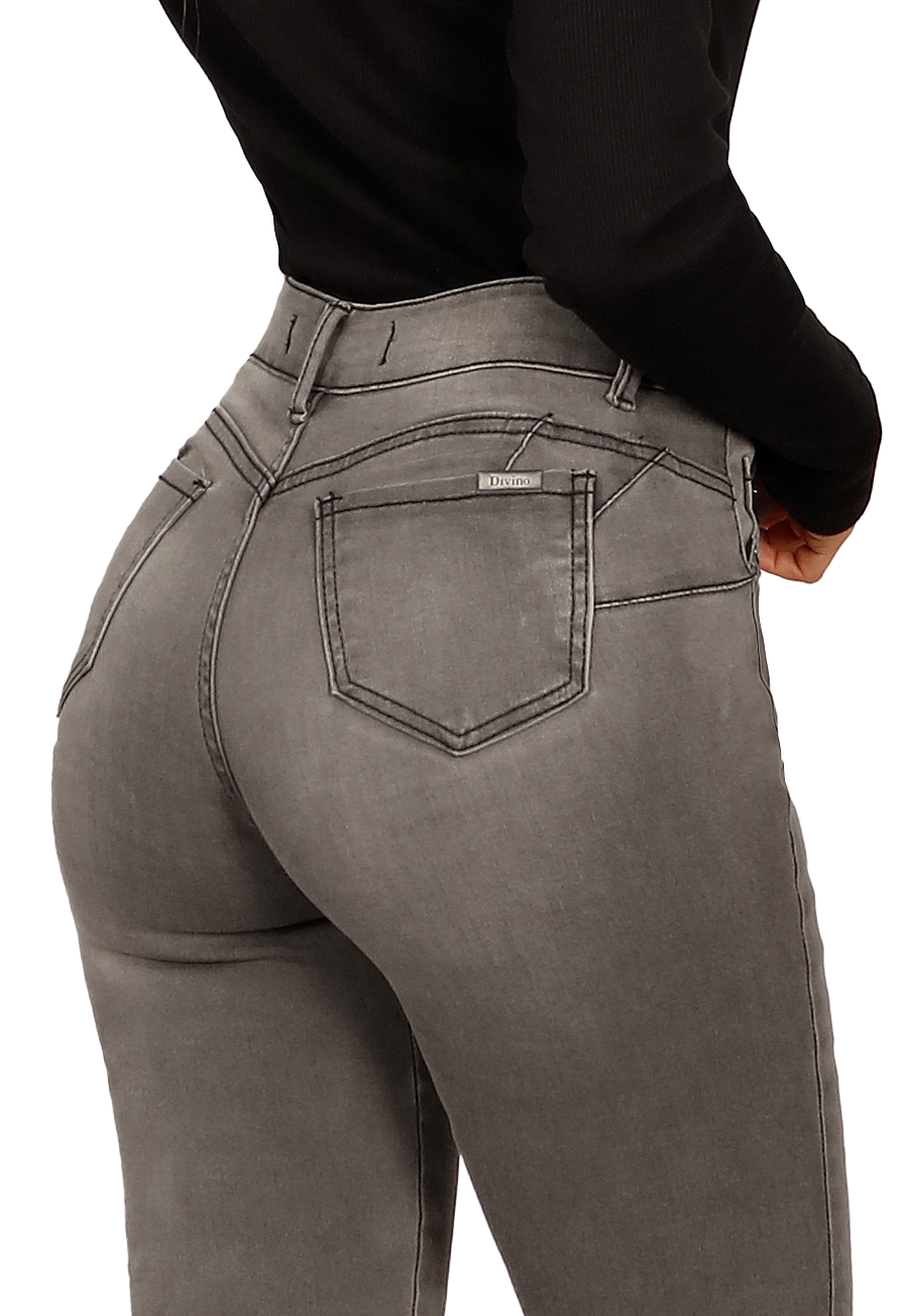 JEANS HILARY III GRIS DIVINO JEANS - 4