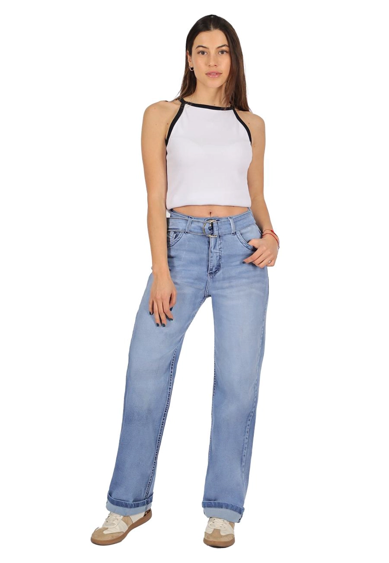 JEANS DEMI II CELESTE DIVINO JEANS - 1