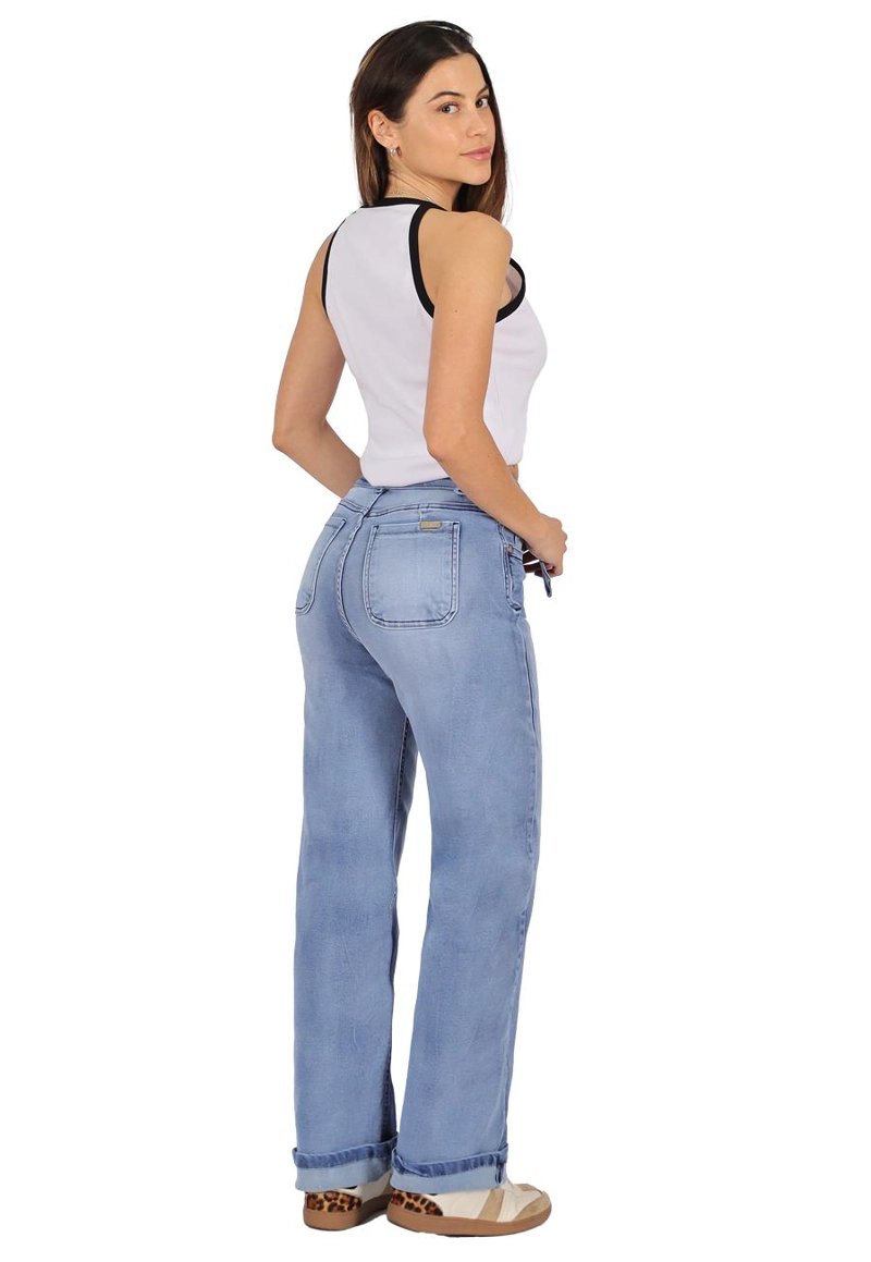 JEANS DEMI II CELESTE DIVINO JEANS - 2