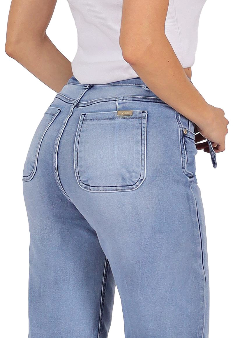 JEANS DEMI II CELESTE DIVINO JEANS - 4