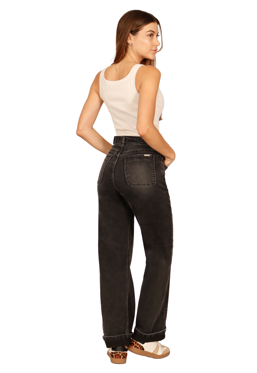JEANS DEMI III NEGRO DIVINO JEANS - 2